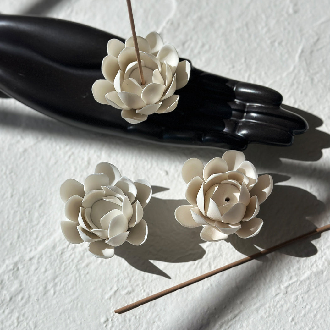 FLOWER INCENSE HOLDER