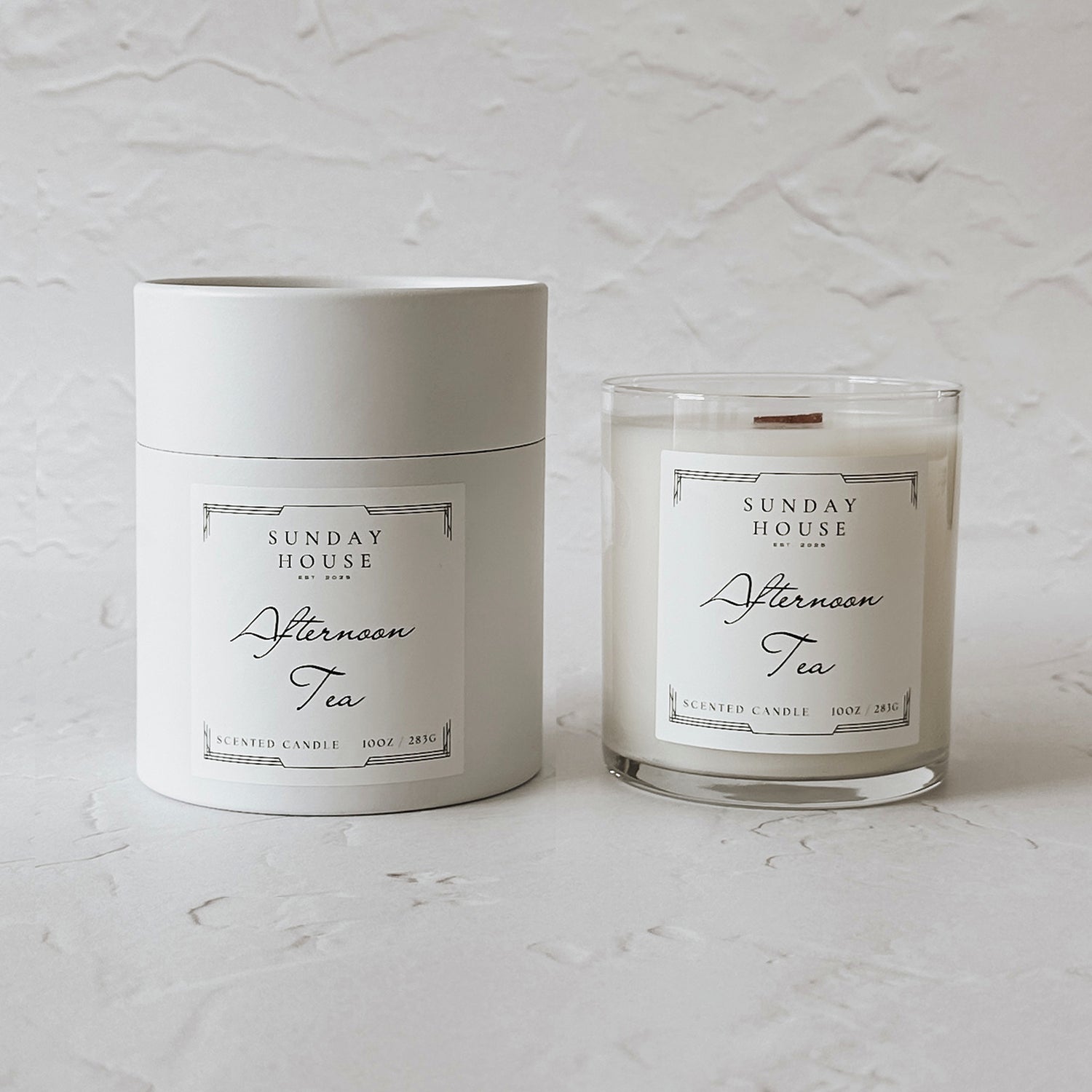 AFTERNOON TEA SUNDAY HOUSE CANDLE