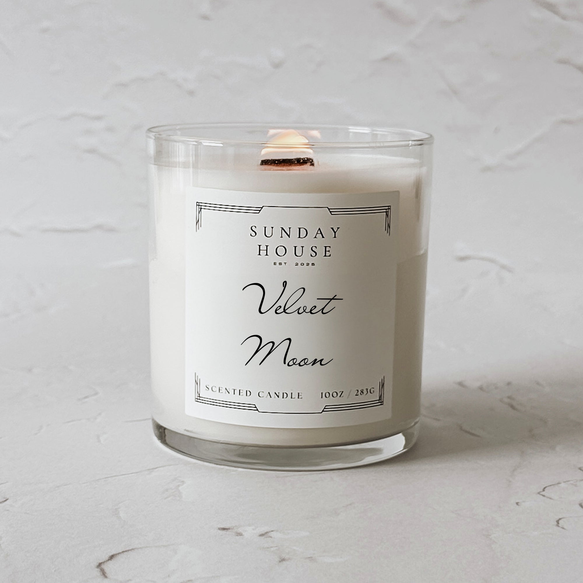 VELVET MOON SUNDAY HOUSE CANDLE