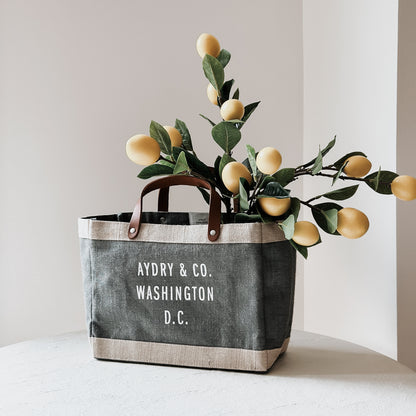 AYDRY &amp; Co. x APOLIS MARKET BAG - GRAY