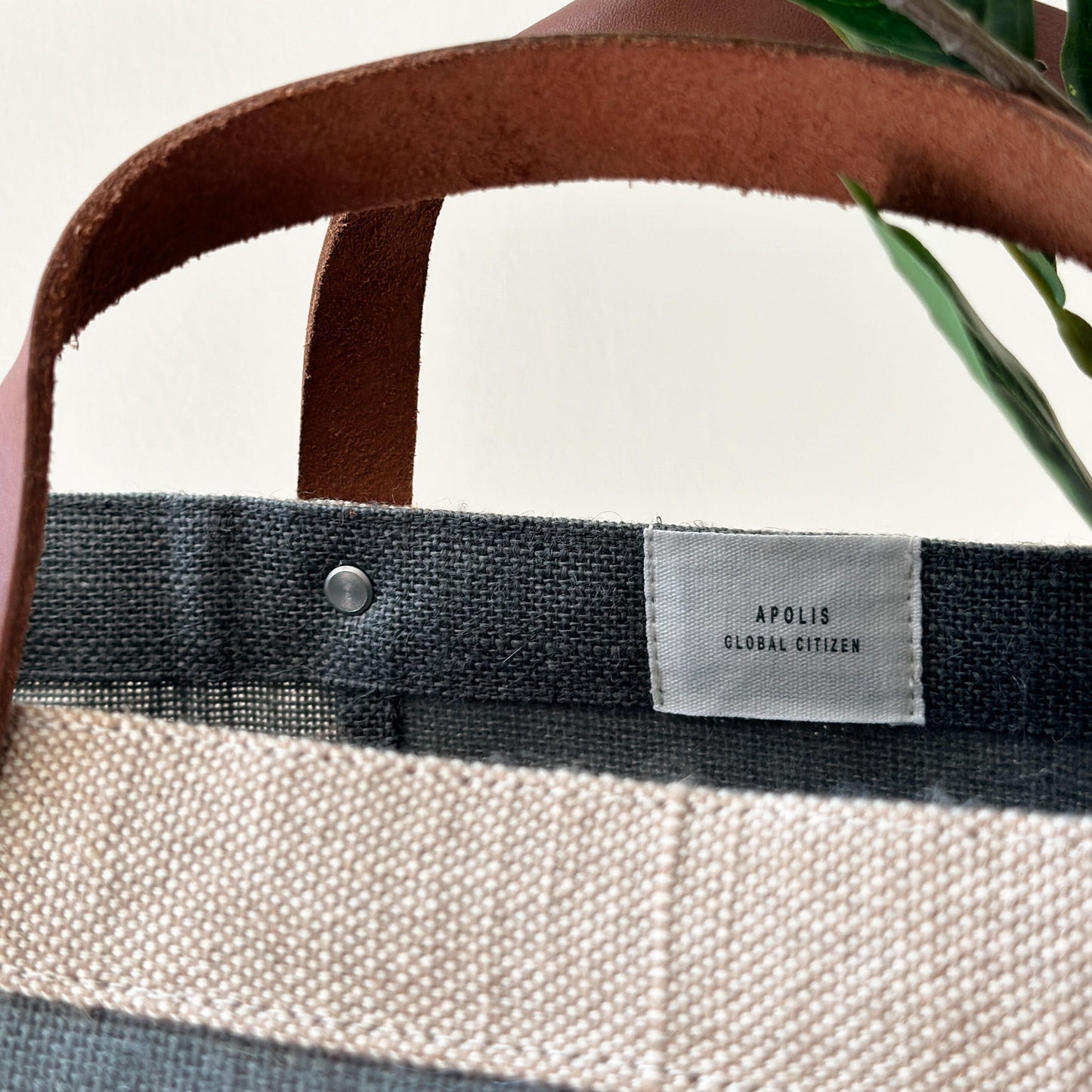 AYDRY & Co. x APOLIS Market Bag - Gray