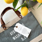 AYDRY & Co. x APOLIS Market Bag - Gray