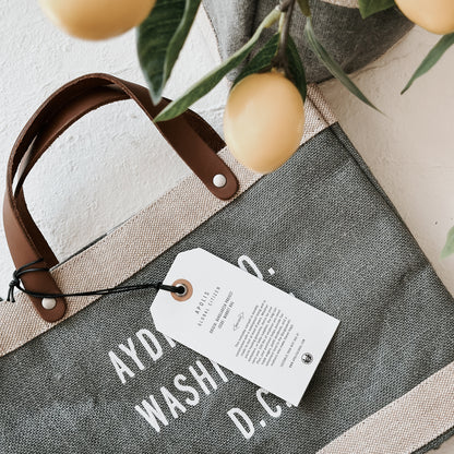 AYDRY &amp; Co. x APOLIS MARKET BAG - GRAY